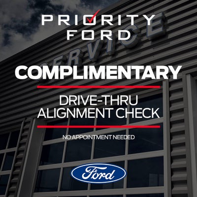 Complimentary Drive-Thru Alignment Check