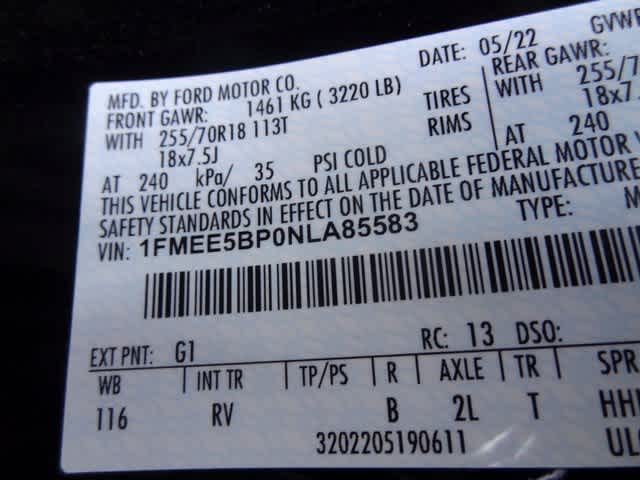 2022 Ford Bronco Outer Banks