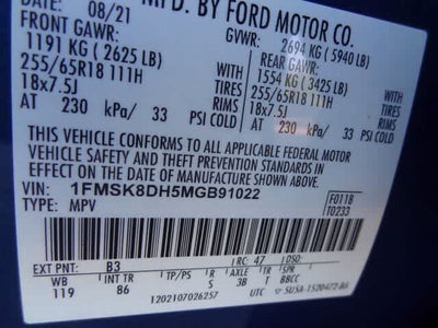 2021 Ford Explorer XLT