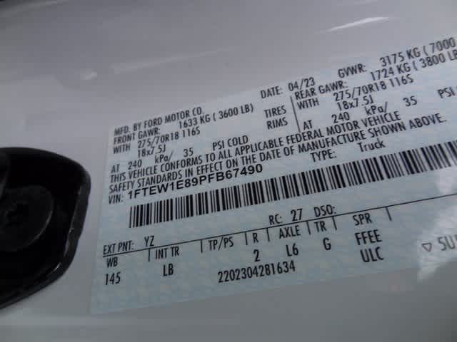 2023 Ford F-150 Tremor