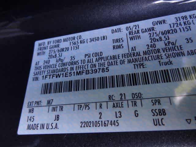 2021 Ford F-150 XL