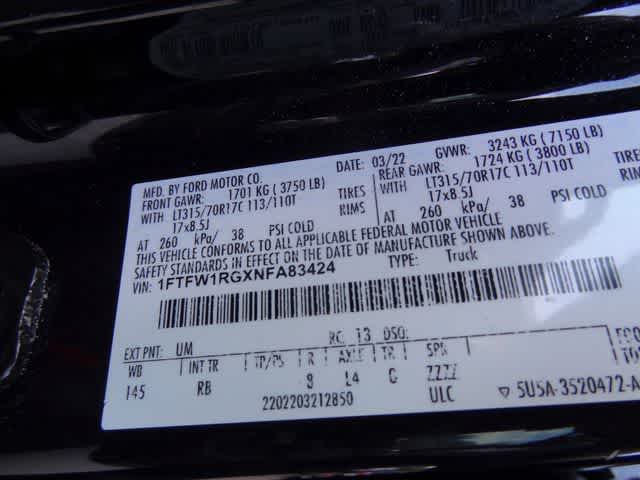 2022 Ford F-150 Raptor