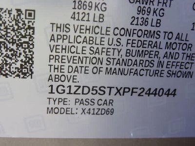2023 Chevrolet Malibu LT w/1LT