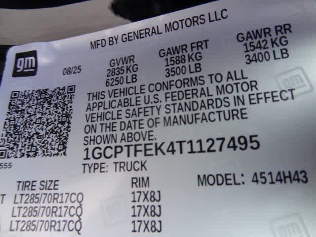 2026 Chevrolet Colorado ZR2