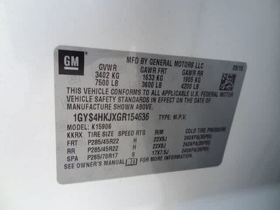 2016 Cadillac Escalade ESV Luxury Collection