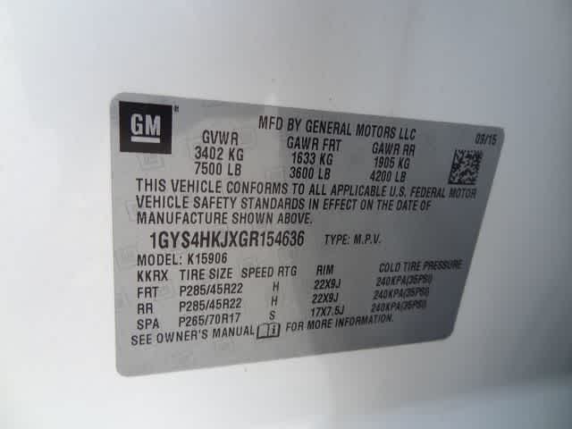 2016 Cadillac Escalade ESV Luxury Collection