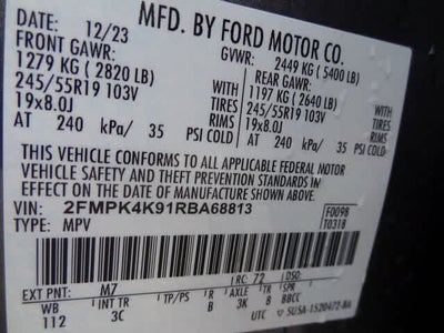 2024 Ford Edge Titanium