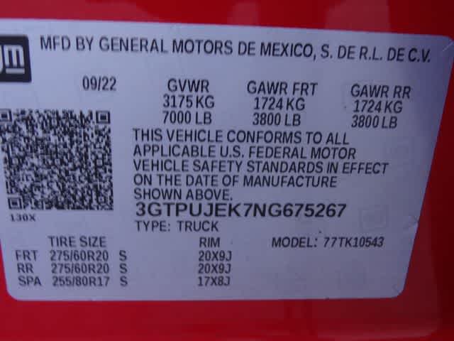 2022 GMC Sierra 1500 Elevation