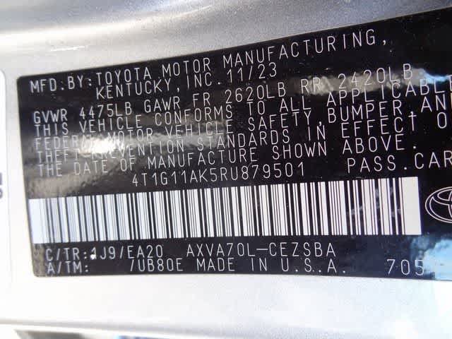 2024 Toyota Camry SE