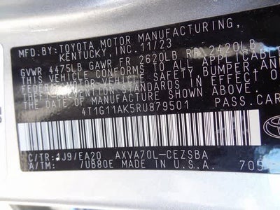 2024 Toyota Camry SE