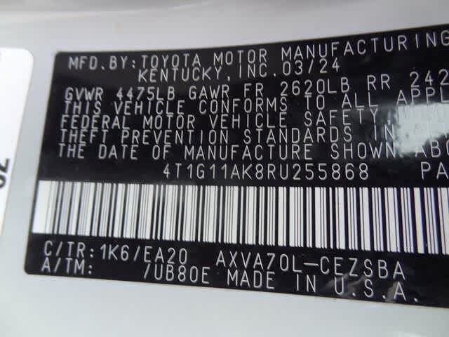 2024 Toyota Camry SE