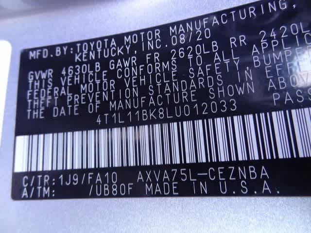 2020 Toyota Camry LE