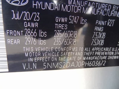 2023 Hyundai Santa Fe SEL