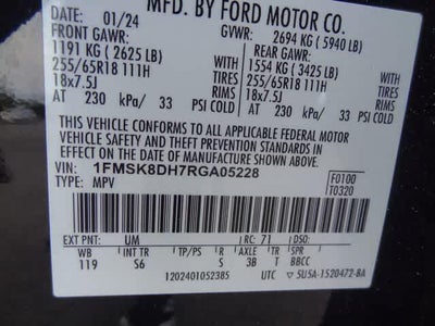 2024 Ford Explorer XLT