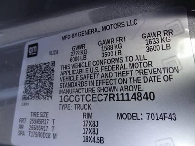 2024 Chevrolet Colorado 4WD LT