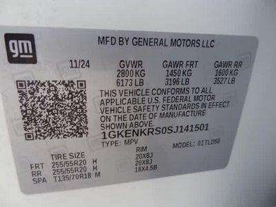 2025 GMC Acadia FWD Elevation