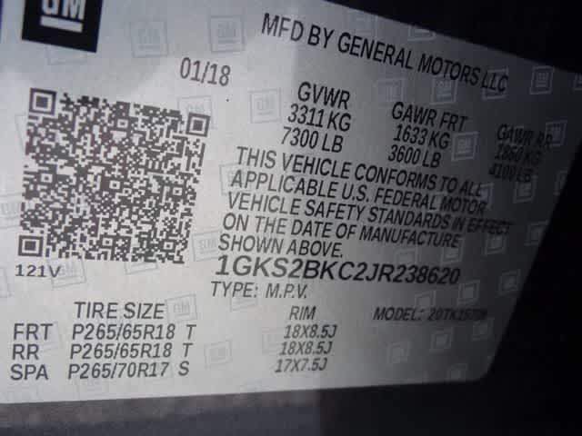 2018 GMC Yukon SLT