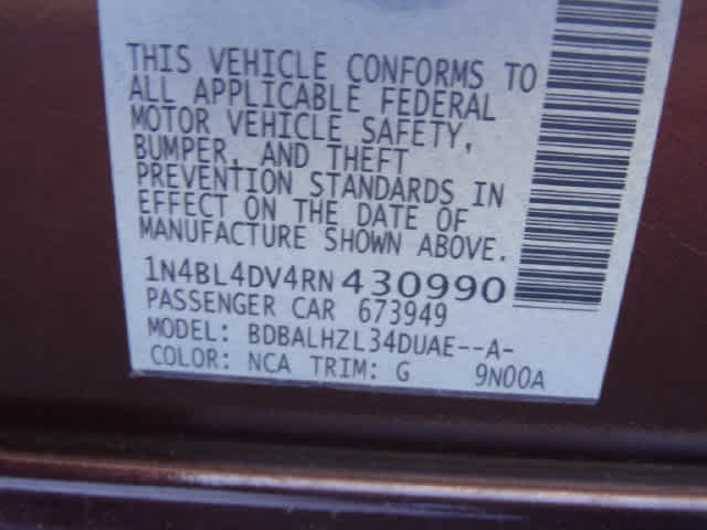 2024 Nissan Altima 2.5 SV