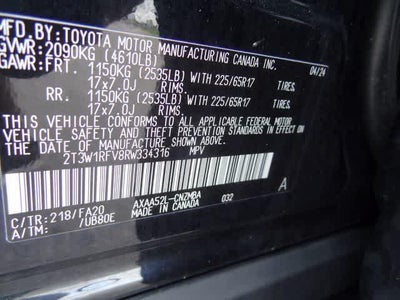 2024 Toyota RAV4 XLE