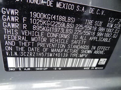 2025 Honda HR-V Sport