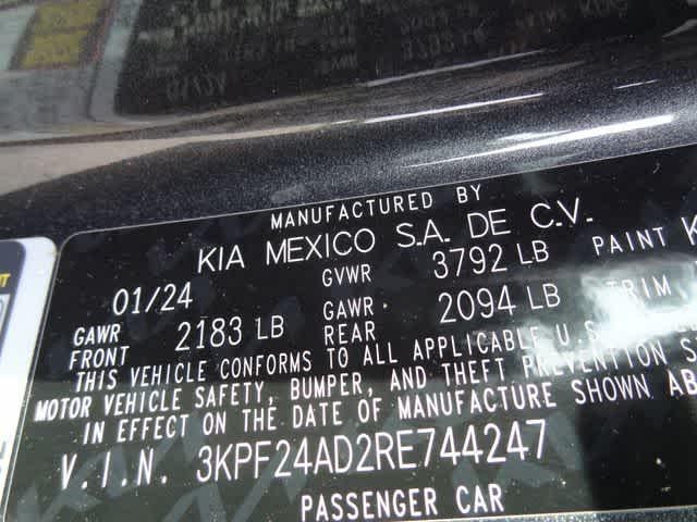 2024 Kia Forte LXS