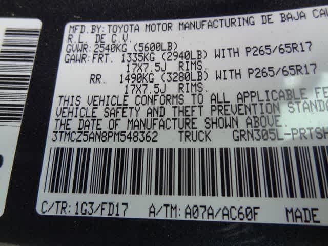 2023 Toyota Tacoma TRD Sport