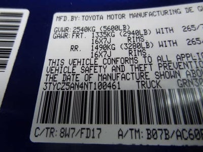 2022 Toyota Tacoma TRD Off Road