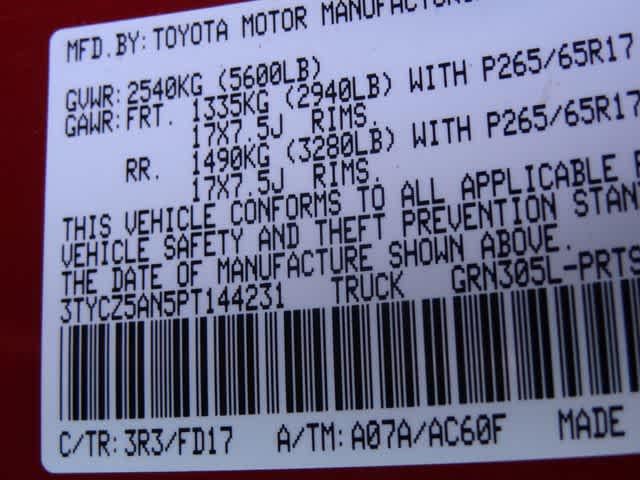 2023 Toyota Tacoma TRD Sport