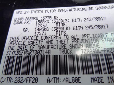 2024 Toyota Tacoma SR5