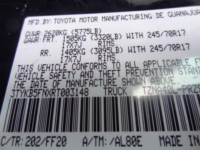 2024 Toyota Tacoma SR5