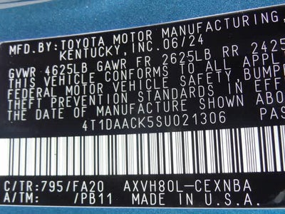 2025 Toyota Camry LE