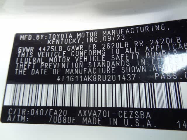 2024 Toyota Camry SE