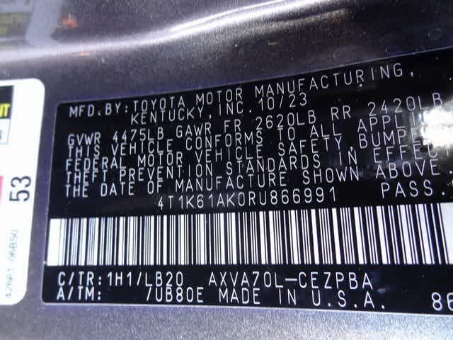 2024 Toyota Camry XSE