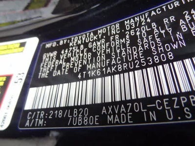 2024 Toyota Camry XSE