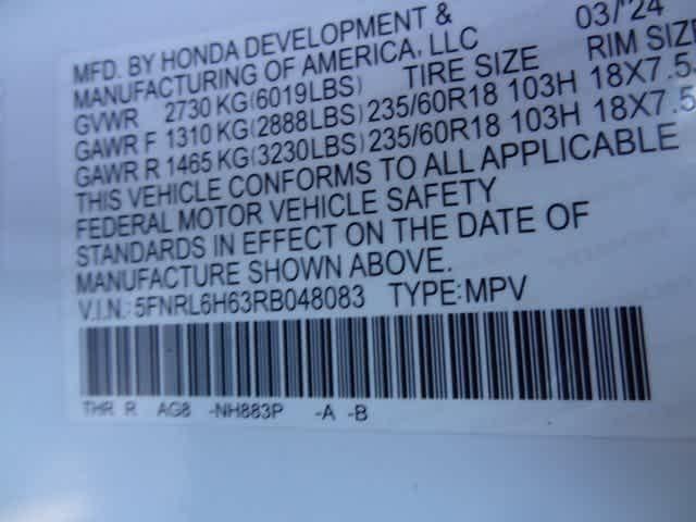 2024 Honda Odyssey EX-L