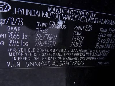 2023 Hyundai Santa Fe Limited