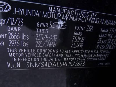 2023 Hyundai Santa Fe Limited