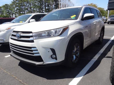 2017 Toyota Highlander Hybrid Limited Platinum