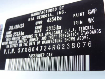 2024 Kia K5 GT-Line