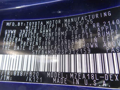 2025 Toyota Corolla LE