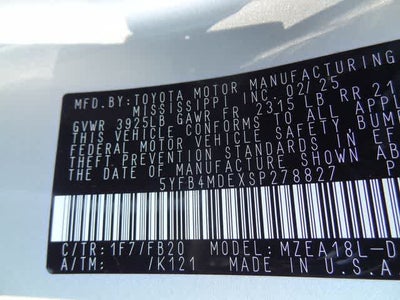 2025 Toyota Corolla LE