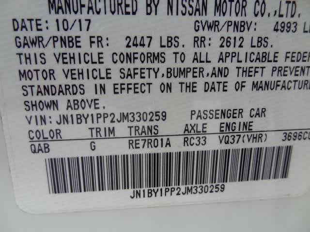 2018 INFINITI Q70L 3.7 LUXE