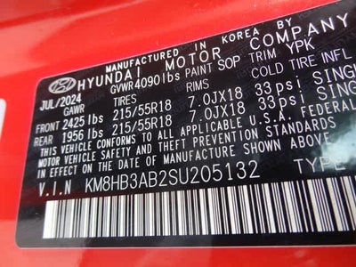 2025 Hyundai Kona SEL