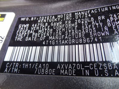 2024 Toyota Camry SE